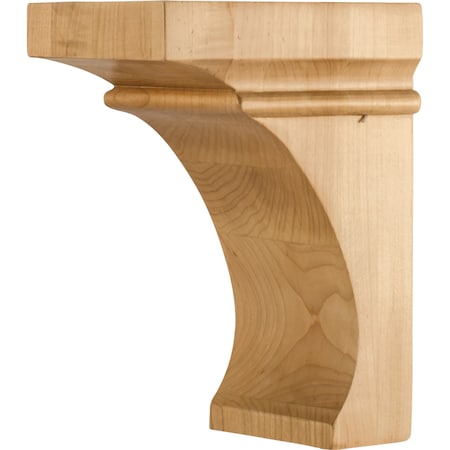 Hardware Resources 4" Wx6"Dx8"H Hard Maple Cove Corbel COR44-1-HMP